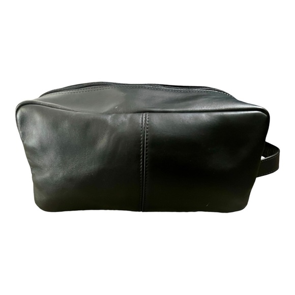 Michael Green Men’s Leather DOPP Bag - Picture 6 of 9
